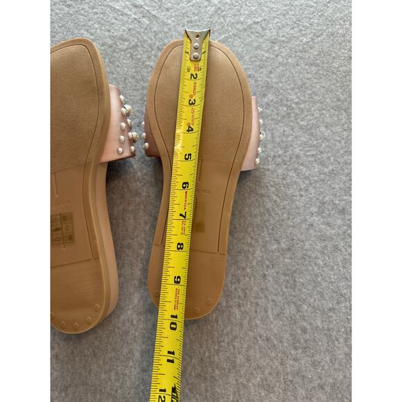 NWOT Dolce Vita Gabi Pearl Slides - size 6.5 - Picture 5 of 7